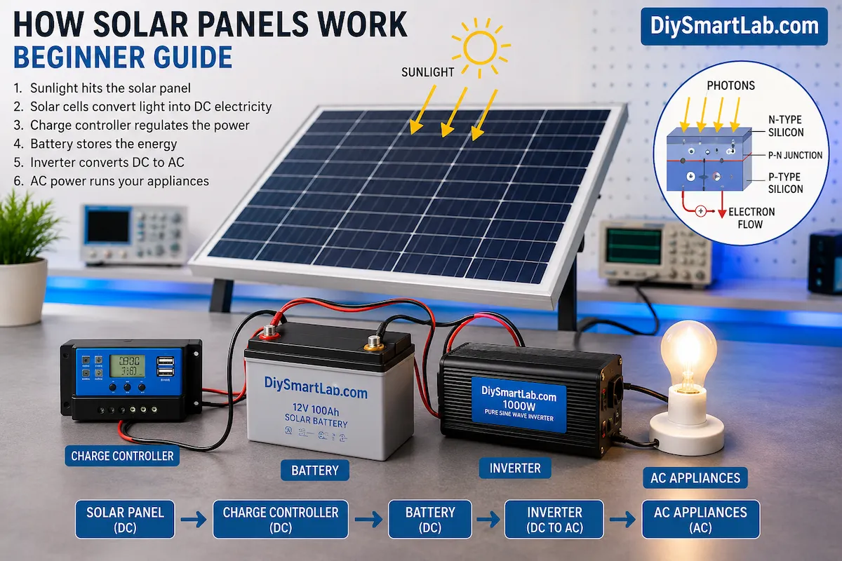 How Solar Panels Work Beginner Guide